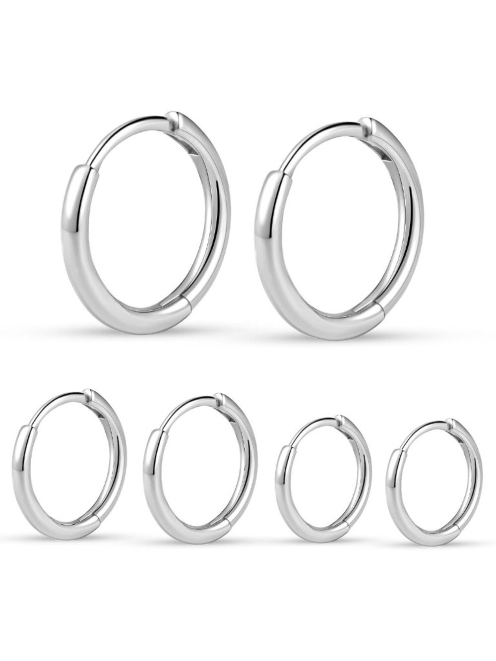 Chic Small Hoop Earrings for Women & Men, Tiny Cartilage Hoops, Stylish Jewelry